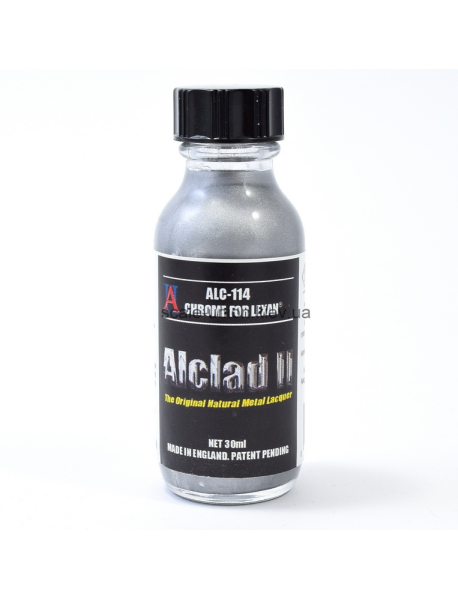 Alclad ALC-114 Модельная краска Chrome for Lexan Metalizer 30 мл.