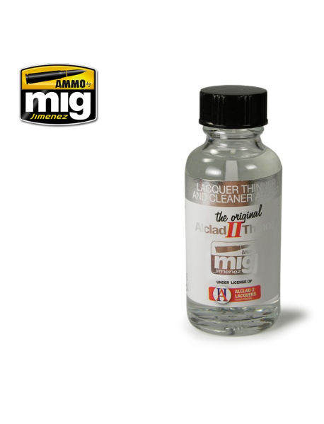 AMMO-Alclad A.MIG-8200 Нитро растворитель Lacquer Thinner 30 мл.