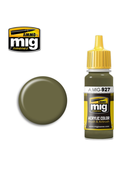 AMMO by Mig A.MIG-927 Модельна акрилова фарба Olive Drab Light Base