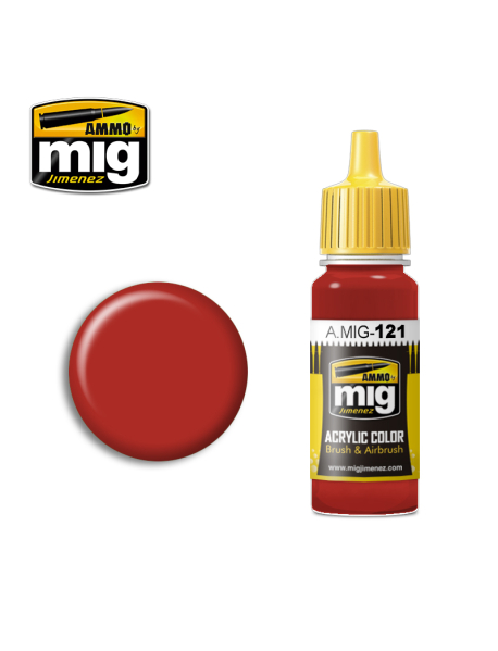 AMMO by Mig A.MIG-121 Модельна акрилова фарба Blood Red AMMO by Mig A.MIG-121 Модельна акрилова фарба Blood Red