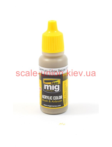 AMMO by Mig A.MIG-028 Модельна акрилова фарба Bundeswehr German Gray Beige