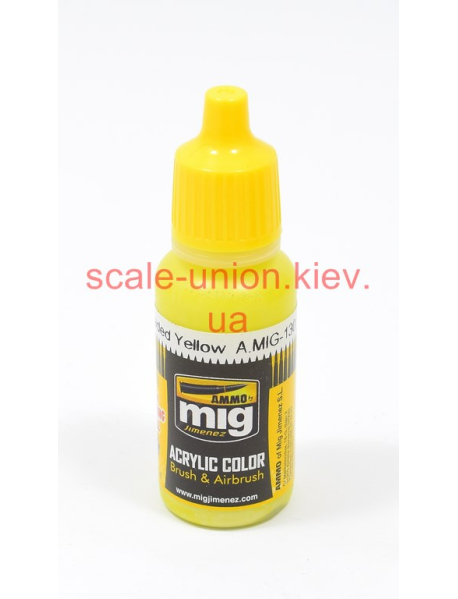 AMMO by Mig A.MIG-130 Модельна акрилова фарба Faded Yellow