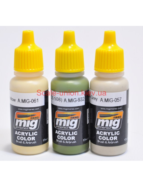 AMMO by Mig A.MIG-7139 Набір модельних фарб Afghanistan War Colors Smart Set