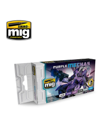 AMMO by Mig A.MIG-7157 Набор красок Purple Mecha Colors Set 