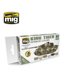AMMO by Mig A.MIG-7166 Набор красок King Tiger Exterior Colors Set