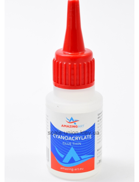 Amazing Art 11698 Супер клей рідкий CA Glue Thin Type 20 гр.