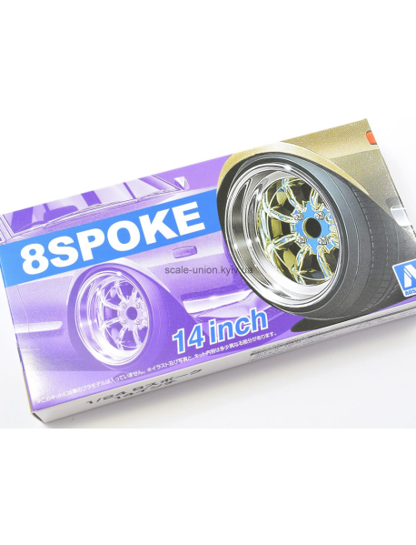 Aoshima 05376 Набор модельных дисков Watanabe RS Deep R14