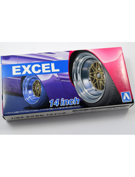 Aoshima 05471 Набір модельних дисків Work Excel R14