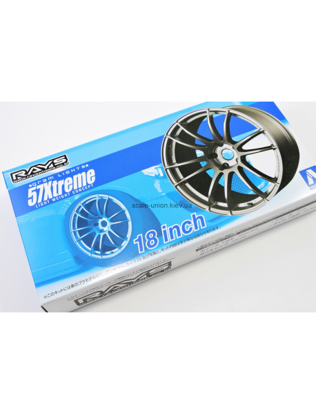 Aoshima 05301 Набор дисков Rays Gram Lights 57 Xtreme R18