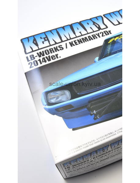Aoshima 01147 Збірна модель Nissan GT-R LB Works KenMary 2014 Ver.