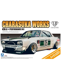 Aoshima 05757 Сборная модель автомобиля Nissan Skyline Charasuka Works '70
