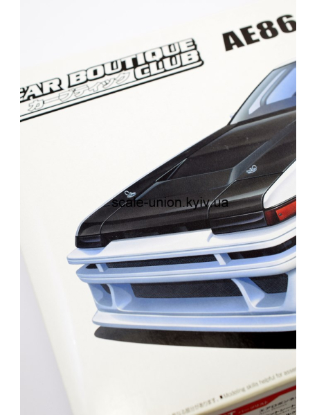 Aoshima 05863 Модель автомобіля Toyota AE86 Trueno Car Boutique