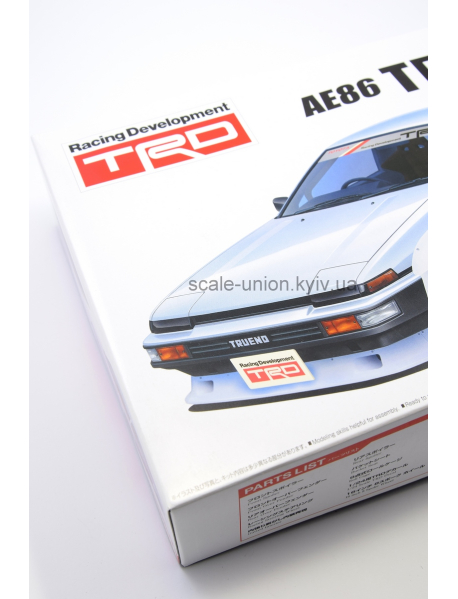 Aoshima 05896 Сборная модель Toyota Corolla AE86 TRD Widebody