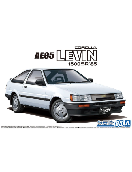 Aoshima 05968 Модель Toyota Corolla Levin 1500SR '85 Aoshima 05968 Модель Toyota Corolla Levin 1500SR '85