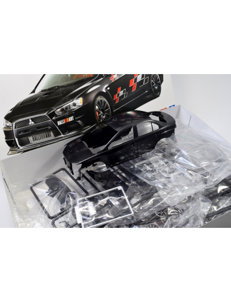 Aoshima 05987 Збірна модель автомобіля Mitsubishi Lancer Evo X RalliArt