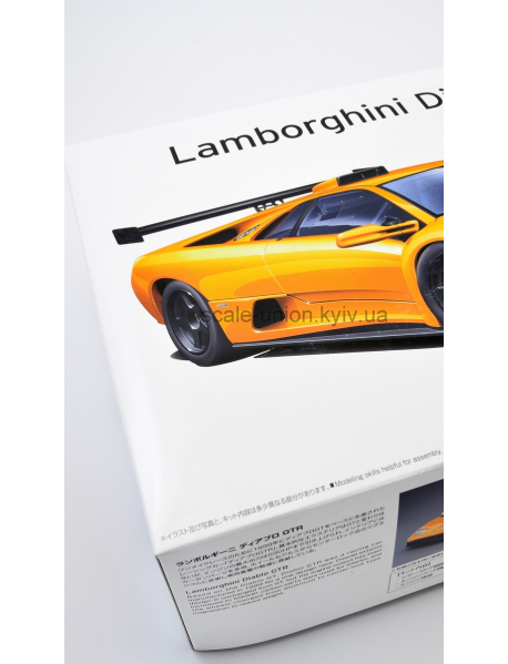 Aoshima 06446 Збірна модель автомобіля Lamborghini Diablo GTR '99
