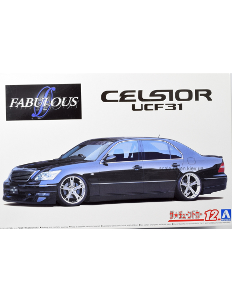 Aoshima 06452 Збірна модель автомобіля Lexus LS 430 03'