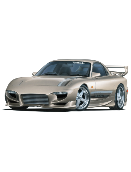 Aoshima 06575 Сборная модель автомобиля Veilside Mazda RX-7 (FD3S) '91