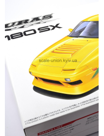 Aoshima 06761 Збірна модель автомобіля URAS Nissan 180SX Type X '96 