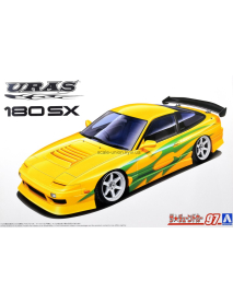 Aoshima 06761 Збірна модель автомобіля URAS Nissan 180SX Type X '96 