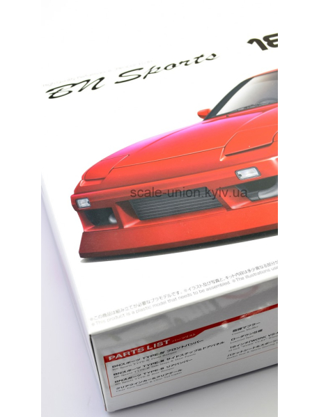 Aoshima 06763 Сборная модель автомобиля BN Sports Nissan 180SX Type X '96 
