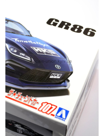 Aoshima 06923 Сборная модель автомобиля HKS Toyota GR86 Type-S