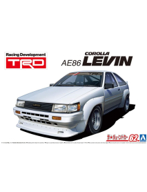 Aoshima 05798 Збірна модель автомобіля Toyota AE86 Corolla Levin TRD 