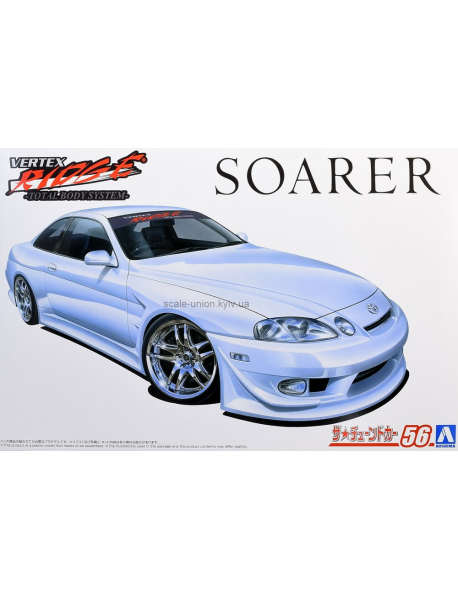 Aoshima 20485 Сборная модель автомобиля Toyota Soarer JZZ30 '96
