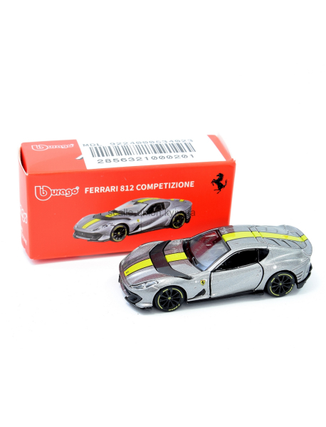 Bburago 12505 Коллекционная модель Ferrari 812 Competizione Gunmetal