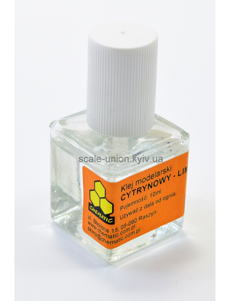 Chematic 015 Клей лимонный жидкий Citrine Glue 10 мл.
