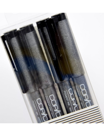 Copic Modeler 05269 Набор маркеров Fine Nib Marker Black Set