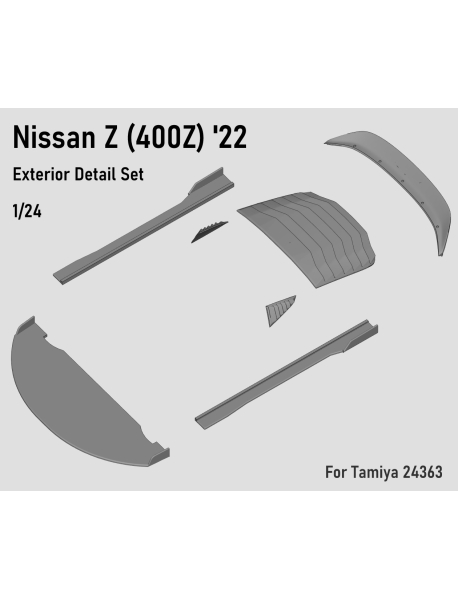 Crafty 24B009 Детали экстерьера Exterior Parts Nissan Z (400Z) '22 Crafty 24B009 Детали экстерьера Exterior Parts Nissan Z (400Z) '22
