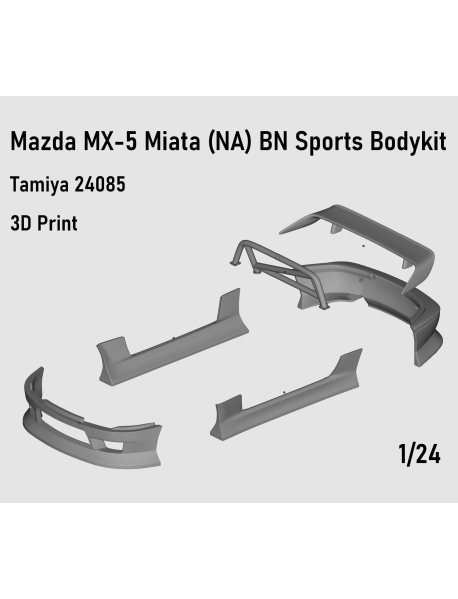 Crafty 24B019 Конверсионный набор Mazda MX-5 Miata (NA) BN Sports Bodykit