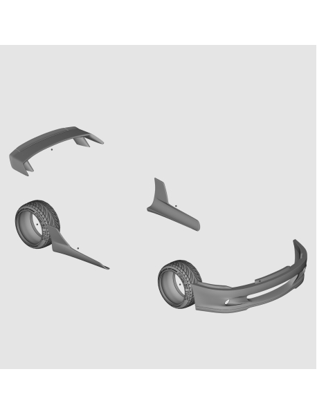 Crafty 24B022 Конверсионный набор Mazda MX-5 Miata NA (Tamiya)