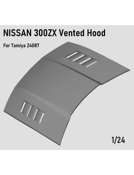 Crafty 24C001 Капот моделі Nissan 300ZX Vented Hood (Tamiya)