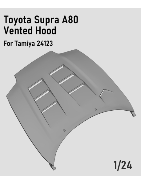 Crafty 24C008 Капот модели Toyota Supra '97 TS Vented Hood (Tamiya) Crafty 24C008 Капот модели Toyota Supra '97 TS Vented Hood (Tamiya)