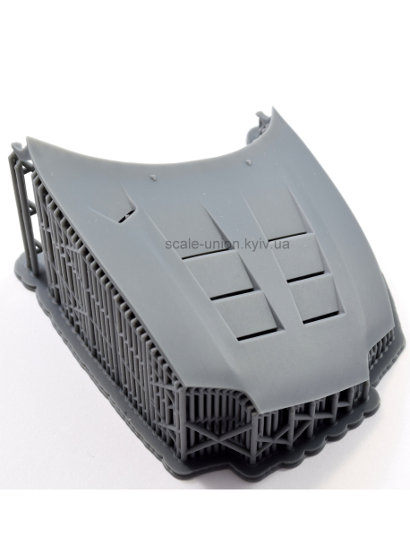 Crafty 24C008 Капот модели Toyota Supra '97 TS Vented Hood (Tamiya)