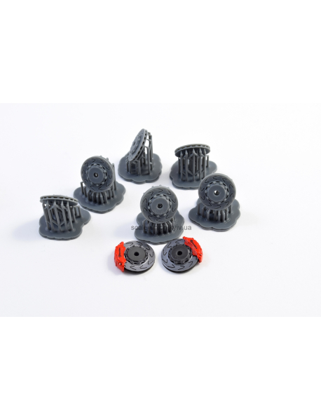 Crafty 24A018 Набор тормозных дисков Brembo Slotted V-shape 15.2 мм.