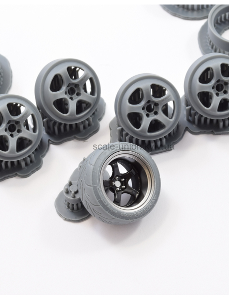 Crafty 24A068 Набор дисков Work Meister S1R w/rubber R19