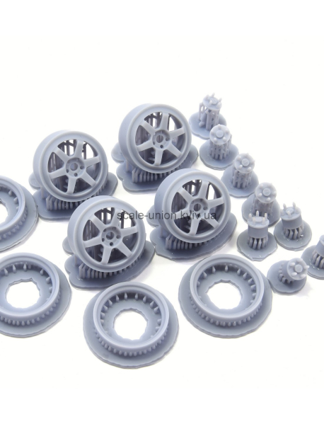 Crafty 24A213-20 Набір модельних дисків Volk Racing TE37 V Flat Face R20