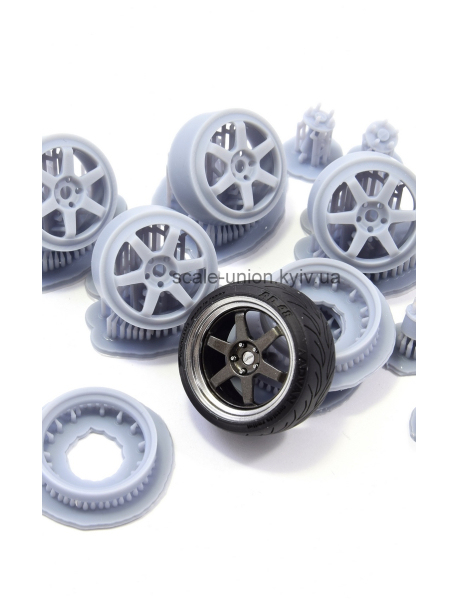 Crafty 24A213-20 Набір модельних дисків Volk Racing TE37 V Flat Face R20