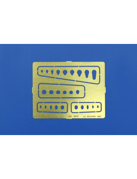 Eduard 00003 Шаблон модельної розшивки Oval&Oblong Stencil