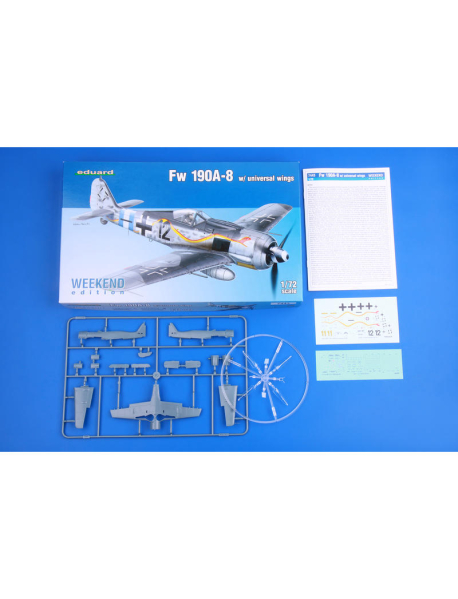 Eduard 7443 Збірна модель літака Fw-190A-8 Universal Wings Eduard 7443 Збірна модель літака Fw-190A-8 Universal Wings