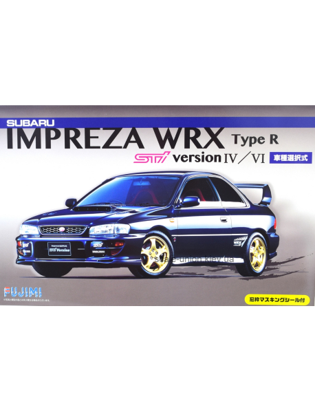 Fujimi 03939 Збірна модель автомобіля Subaru Impreza Sti Version IV/VI 92'