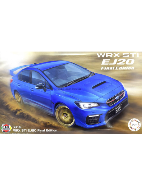 Fujimi 04838 Сборная модель автомобиля Subaru Impreza WRX STI '19