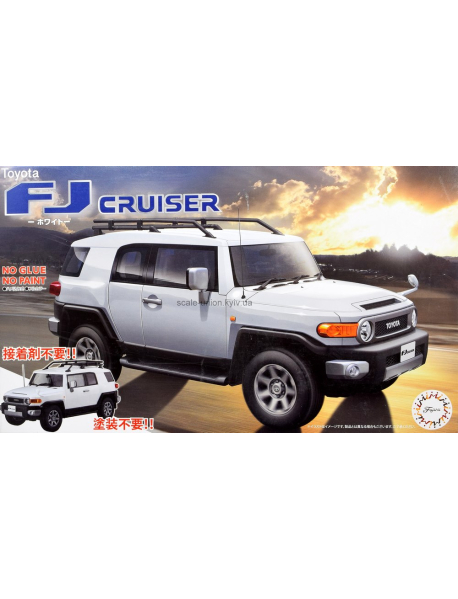 Fujimi 06612 Сборная модель автомобиля Toyota FJ Cruiser White