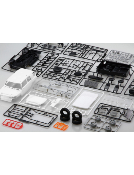 Fujimi 06612 Сборная модель автомобиля Toyota FJ Cruiser White