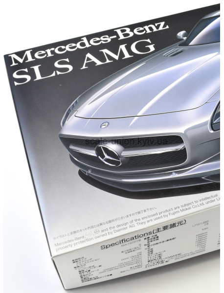 Fujimi 12392 Модель автомобиля Mercedes SLS AMG '10