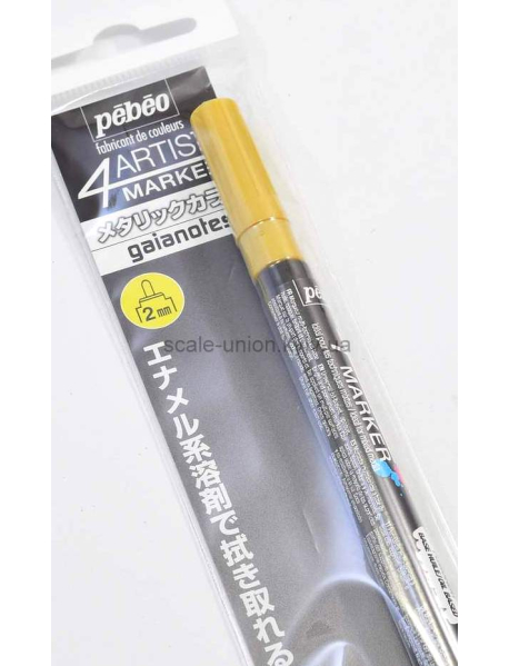 Gaianotes 80055 Маркер масляный 4Artist Marker Gold 2 мм.