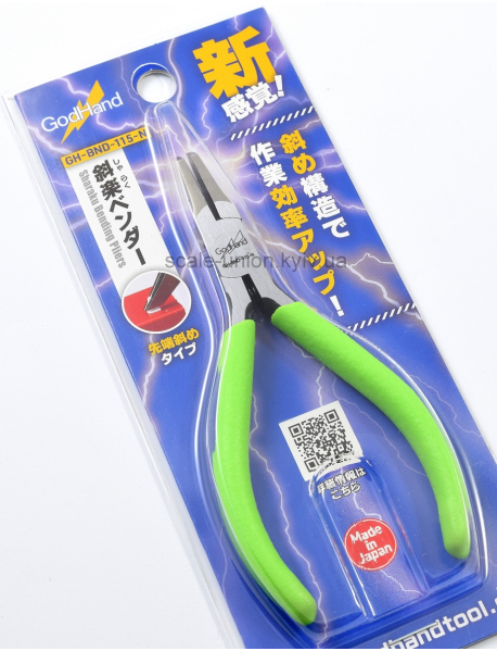 God Hand BND-115N Плоскогубці кутові Sharaku Bending Pliers 